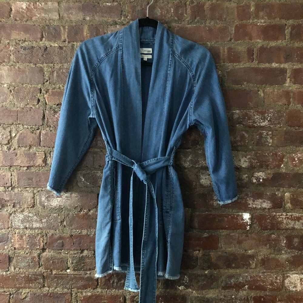 Kimono Style Denim Jacket